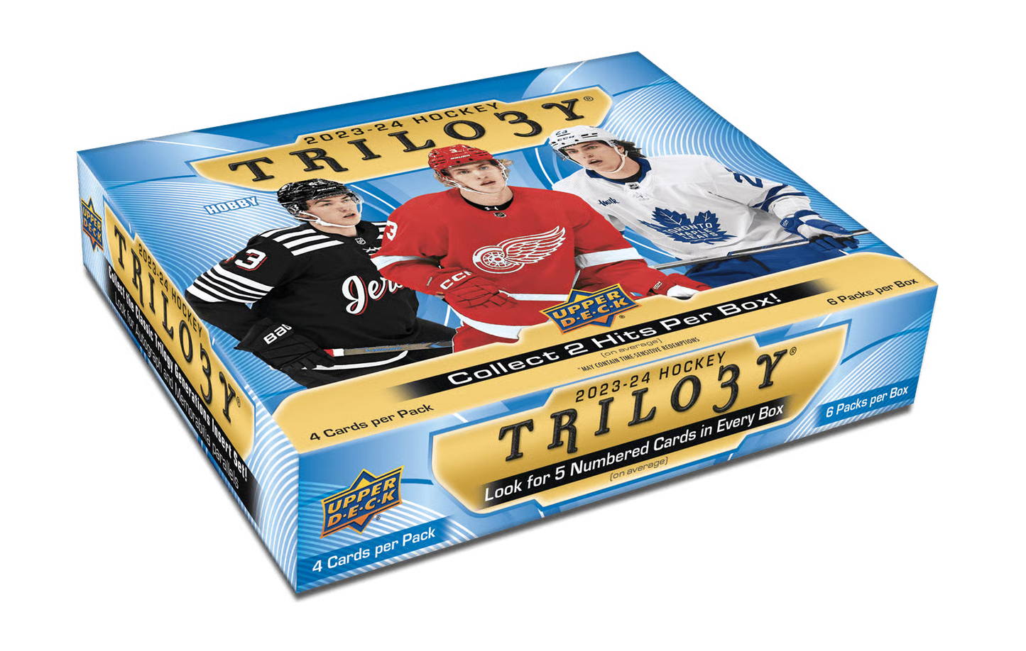 2023/24 Upper Deck Trilogy Hockey Cards Hobby Box