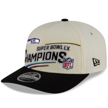 Seattle Seahawks New Era NFL Superbowl LX Champions Locker Room 9Seventy Adjustable Hat