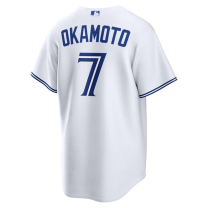 Women's Toronto Blue Jays Nike Kazuma Okamoto #7 Replica Team Jersey - White