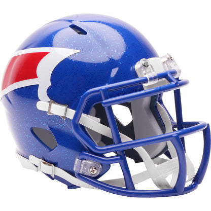 Buffalo Bills NFL Riddell Speed Mini The Charge On-Field Alternate Football Helmet - Blue
