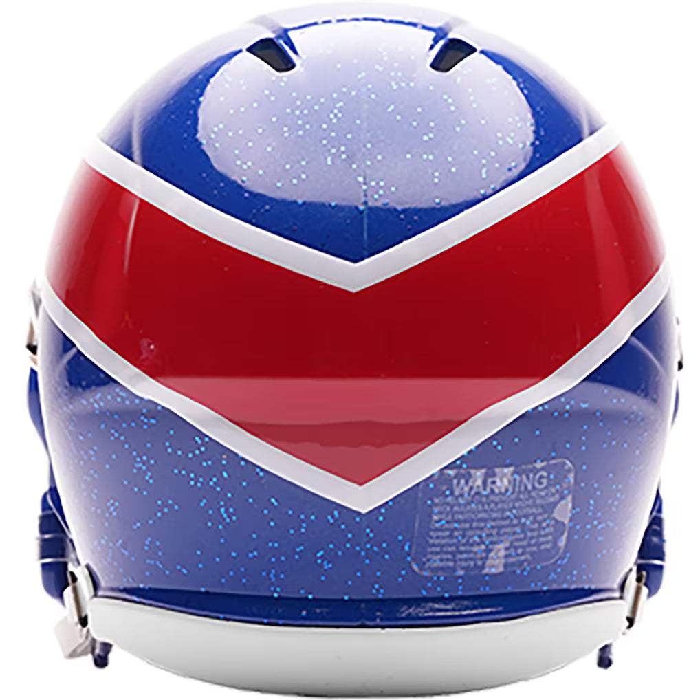 Buffalo Bills NFL Riddell Speed Mini The Charge On-Field Alternate Football Helmet - Blue