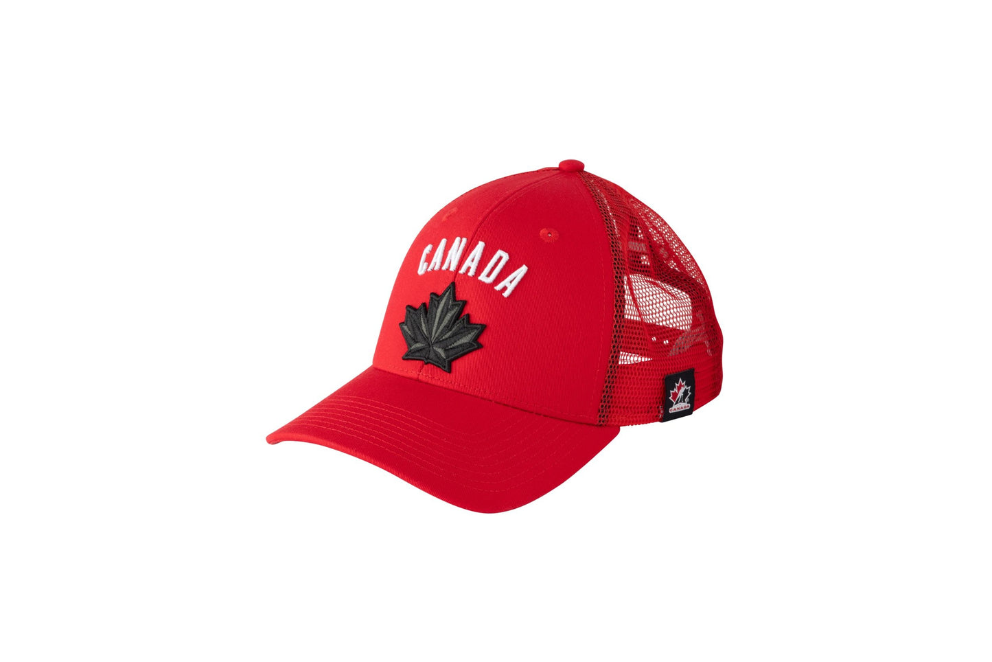 Team Canada Hockey Bauer Olympics Snapback Curved Hat - Red