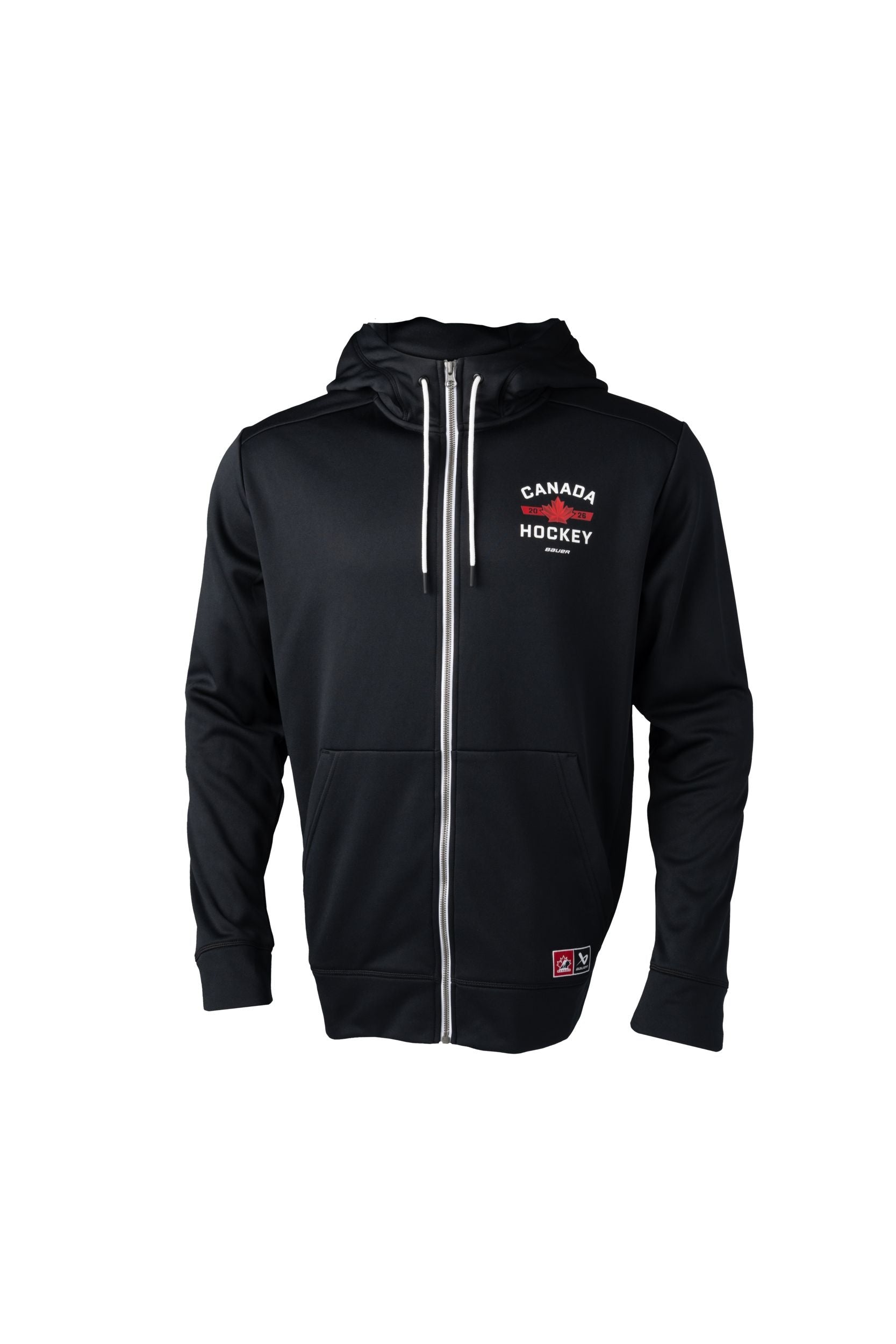 Team Canada Hockey Bauer Olympics Full-zip Hoodie - Black – Pro