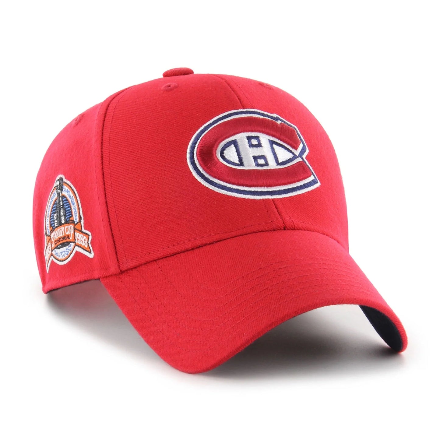 Montreal Canadiens Vintage Stanley Cup Sure Shot '47 brand Mvp Adjustable Hat - Red