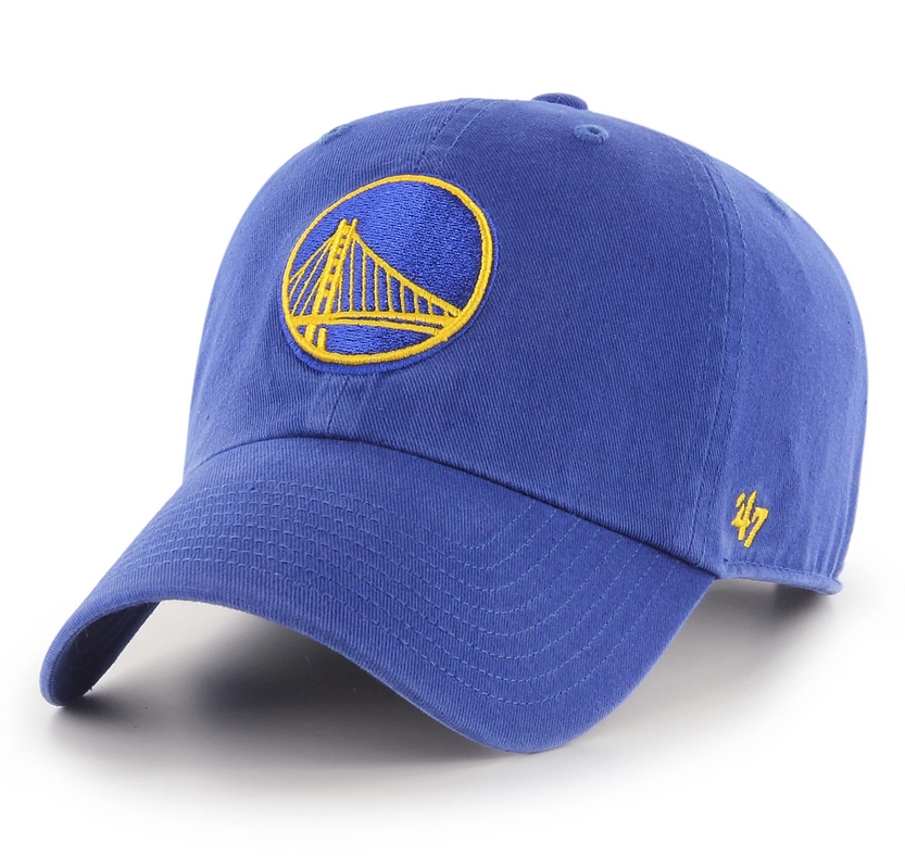Golden State Warriors '47 brand Clean Up Adjustable Hat - Royal Blue