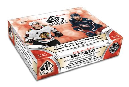 2023-24 Upper Deck SP Authentic Hockey Cards Hobby Box