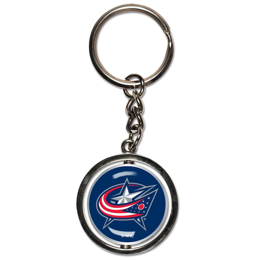 Columbus Blue Jackets Spinner Key Ring