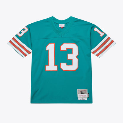 Dan Marino #13 Miami Dolphins Mitchell & Ness Legacy Jersey - Cyan