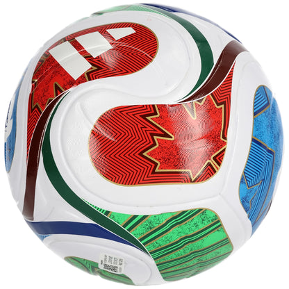 Adidas World Cup FIFA 2026 Trionda League Soccer Ball- White/Blue/Green/Red - Size 5