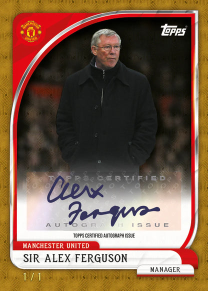2026 TOPPS Manchester United Premium Trading Cards Collecter Tin