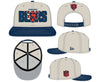 Chicago Bears New Era 2023 NFL Draft 9FIFTY Snapback Adjustable Hat - Stone/Navy - Pro League Sports Collectibles Inc.