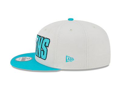 Miami Dolphins New Era 2023 NFL Draft 9FIFTY Snapback Adjustable Hat -  Stone/Aqua