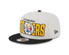 Pittsburgh Steelers New Era 2023 NFL Draft 9FIFTY Snapback Adjustable Hat - Stone/Black - Pro League Sports Collectibles Inc.