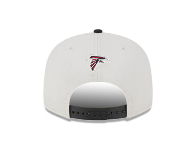 Atlanta Falcons New Era 2023 NFL Draft 9FIFTY Snapback Adjustable Hat - Stone/Red - Pro League Sports Collectibles Inc.