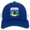 Vancouver Canucks Fanatics Branded Blue 2023 NHL Draft On Stage Trucker Adjustable Hat - Pro League Sports Collectibles Inc.