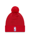 Toronto Raptors New Era NBA 2023 Draft Knit Pom Toque - Red - Pro League Sports Collectibles Inc.