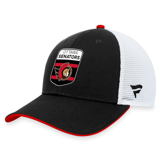 Ottawa Senators Fanatics Branded Blue 2023 NHL Draft On Stage Trucker Adjustable Hat - Pro League Sports Collectibles Inc.