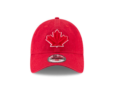 Toronto Blue Jays New Era Alternate 2 Red Leaf Replica Core Classic - 9TWENTY Adjustable Hat - Pro League Sports Collectibles Inc.