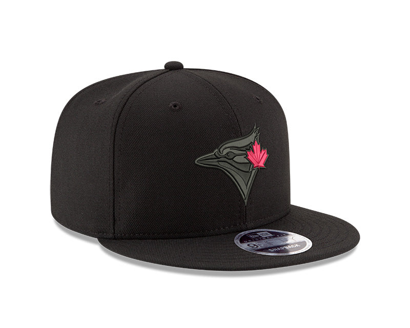 NEW ERA 9FIFTY TORONTO BLUE JAYS WHITE WITH RED LEAF SNAPBACK HAT