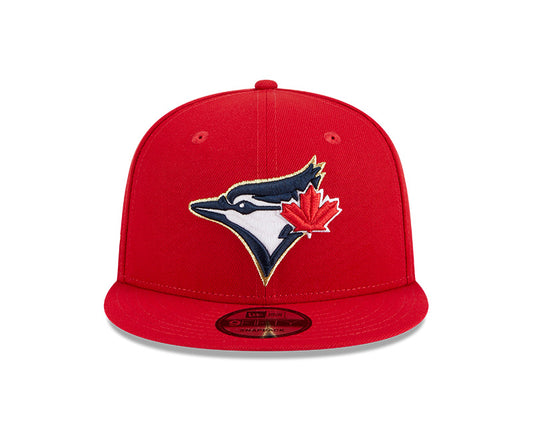 Toronto Blue Jays New Era 4th of July 2023 - 9Fifty Snapback Hat - Red - Pro League Sports Collectibles Inc.