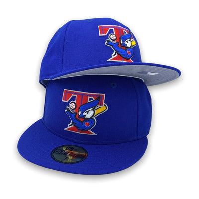 Toronto Blue Jays T-Bird Logo 2003 Limited Edition Collection 59FIFTY Fitted Hat- Royal - Pro League Sports Collectibles Inc.