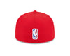 Toronto Raptors 2023 Official NBA Draft Edition 59FIFTY New Era - Fitted Hat - Red - Pro League Sports Collectibles Inc.