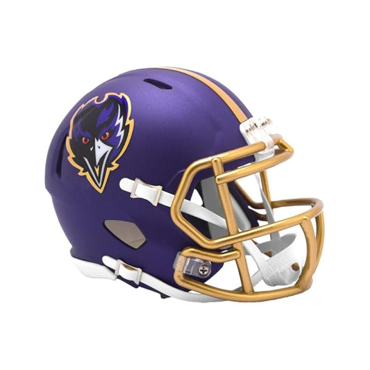 Baltimore Ravens Alternate NFL Riddell Speed Pocket PRO Micro/Pocket-Size/Mini Football Helmet