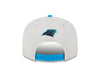 Carolina Panthers New Era 2023 NFL Draft 9FIFTY Snapback Adjustable Hat - Stone/Blue - Pro League Sports Collectibles Inc.