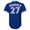 Youth Toronto Blue Jays Guerrero Jr. #27 Alternate Royal Replica Jersey - Pro League Sports Collectibles Inc.