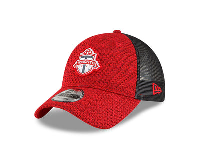 Toronto FC MLS New Era Red Kick Off 9TWENTY Trucker - Snapback Hat - Pro League Sports Collectibles Inc.