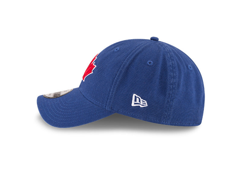 Toronto Blue Jays New Era Alternate Blue/Red Leaf Replica Core Classic - 9TWENTY Adjustable Hat - Pro League Sports Collectibles Inc.