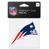 New England Patriots 4X4 NFL Wincraft Decal - Pro League Sports Collectibles Inc.