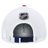 Youth Montreal Canadiens Fanatics Branded Blue 2023 NHL Draft On Stage Trucker Adjustable Hat - Pro League Sports Collectibles Inc.