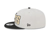 New Orleans Saints New Era 2023 NFL Draft 9FIFTY Snapback Adjustable Hat - Stone/Gold - Pro League Sports Collectibles Inc.