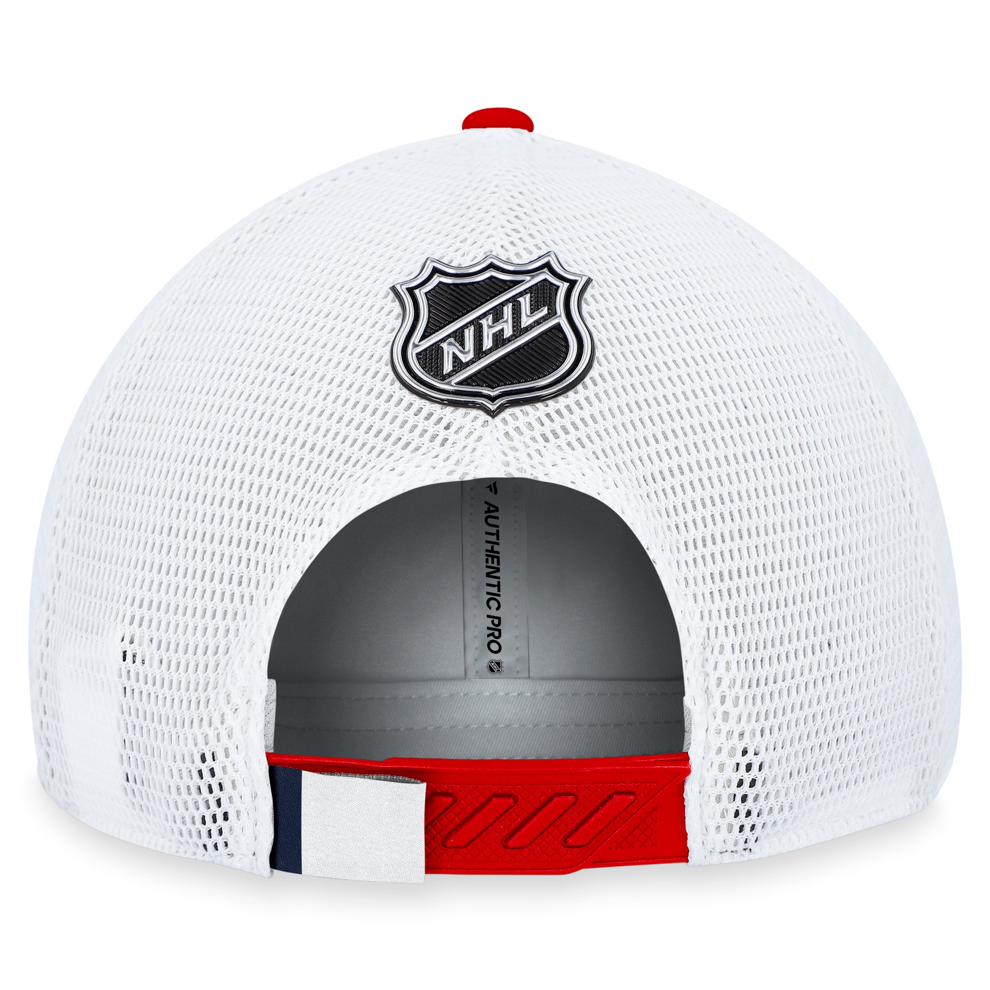 Washington Capitals Fanatics Branded Blue 2023 NHL Draft On Stage Trucker Adjustable Hat - Pro League Sports Collectibles Inc.