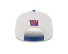 New York Giants New Era 2023 NFL Draft 9FIFTY Snapback Adjustable Hat - Stone/Royal - Pro League Sports Collectibles Inc.
