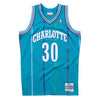 Dell Curry Charlotte Hornets Road 1992-93 Mitchell & Ness Hardwood Classic Swingman Teal Jersey - Pro League Sports Collectibles Inc.