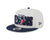 Houston Texans New Era 2023 NFL Draft 9FIFTY Snapback Adjustable Hat - Stone/Navy