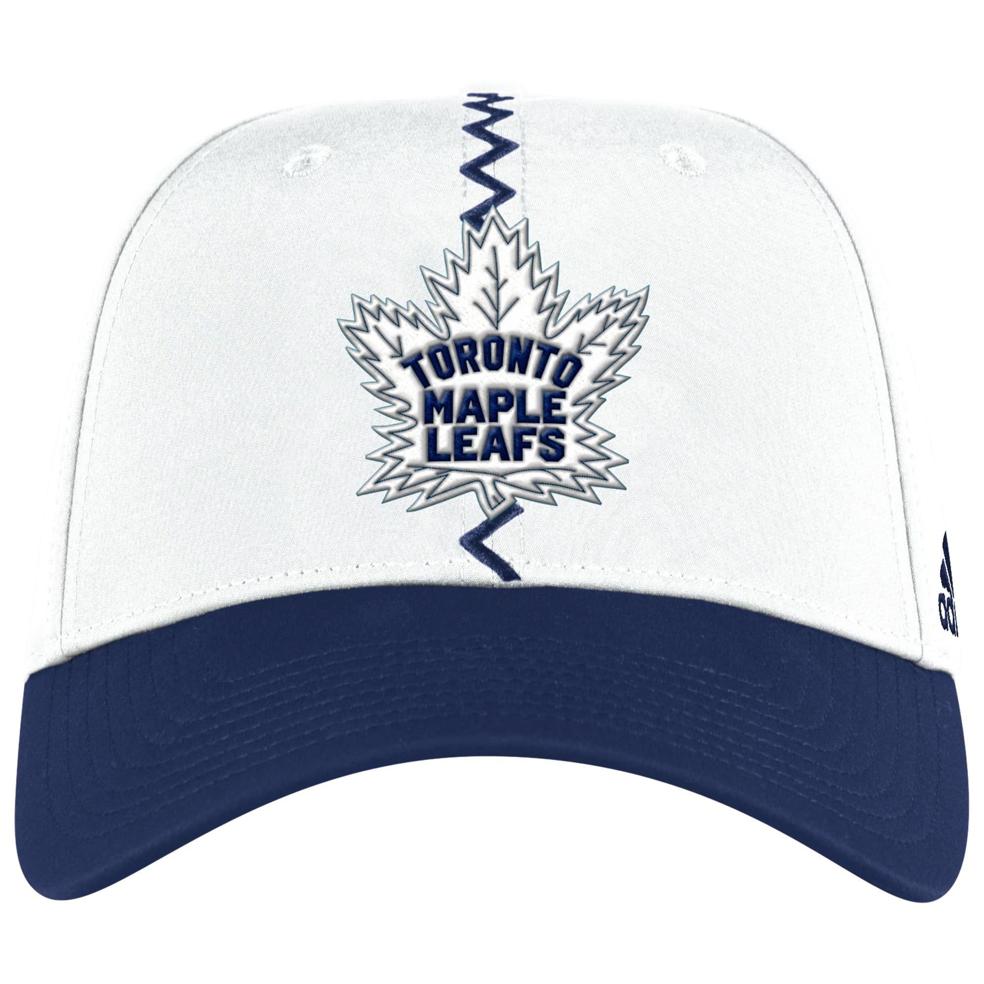 Toronto Maple Leafs Adidas White Reverse Retro 2.0 Flex Fit Hat Pro League Sports Collectibles Inc