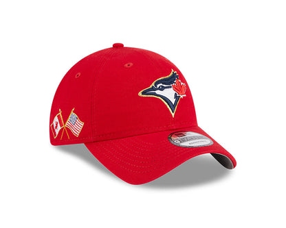 Toronto Blue Jays 4th of July 2023 New Era Game Core Classic - 9TWENTY Adjustable Hat - Pro League Sports Collectibles Inc.