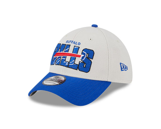 Buffalo Bills New Era 2023 NFL Draft 39THIRTY Flex Hat - Cream - Pro League Sports Collectibles Inc.