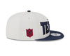 Houston Texans New Era 2023 NFL Draft 9FIFTY Snapback Adjustable Hat - Stone/Navy - Pro League Sports Collectibles Inc.