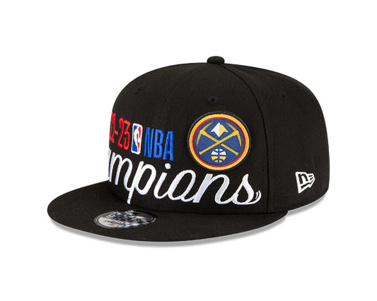 Denver Nuggets 2023 NBA Finals Champions New Era - Locker Room 9FIFTY Snapback Adjustable Hat - Pro League Sports Collectibles Inc.