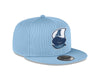 Toronto Argonauts CFL Sideline 2023 New Era 9FIFTY Snapback Hat - Baby Blue - Pro League Sports Collectibles Inc.