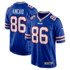 Dalton Kincaid #86 Buffalo Bills Royal Nike 2023 First Round Draft Pick Game Finished Player Jersey - Pro League Sports Collectibles Inc.
