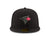 Toronto Blue Jays Black/Red Blackout 59fifty Fitted Hat