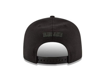 New Era 9FIFTY Las Vegas Raiders Blackout Snapback Hat Black