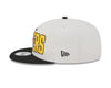 Pittsburgh Steelers New Era 2023 NFL Draft 9FIFTY Snapback Adjustable Hat - Stone/Black - Pro League Sports Collectibles Inc.
