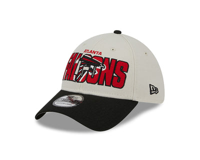 Atlanta Falcons New Era 2023 NFL Draft 39THIRTY Flex Hat - Cream - Pro League Sports Collectibles Inc.