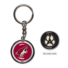 Arizona Coyotes Spinner Key Ring